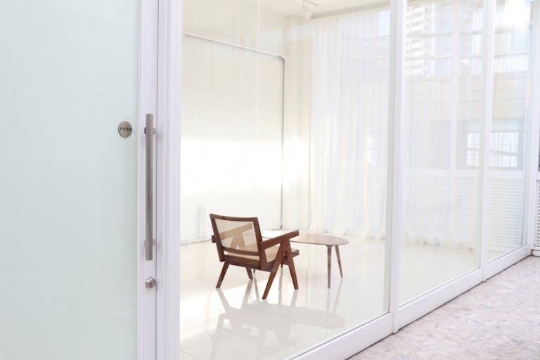 出入口からの写真