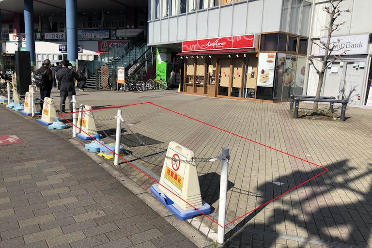 【Bivi南千住】ポップアップストアやPR用途に利用可能な屋外スペース(消防水利前)の画像1