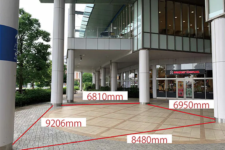 【イオンモールむさし村山】1F センター西(屋外)の画像1