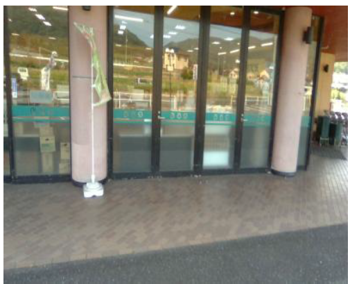 【ハピーマート笠岡吉田店】店頭軒下 各種プロモーション、会員獲得イベントに最適な屋外催事イベントスペース