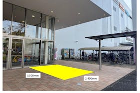 【イオンモール日の出】E入口(サクラ入口)