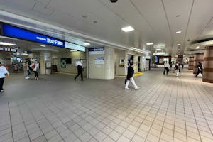 【京成千葉駅】食物販やポップアップストアに最適な人の流動が多い改札前コンコース