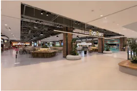 【イオンモール土岐】モール内広告 フードフォレストアクリルパネル