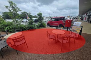 【イオンタウン浜松新橋】キッチンカーに最適な大型スーパーにあるキッチンカースペース