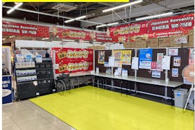 【メガセンタートライアルりんくうタウン店】★NEW★ 食物販やPR活動に最適な店内「レジアウト/イートイン横 スペース」