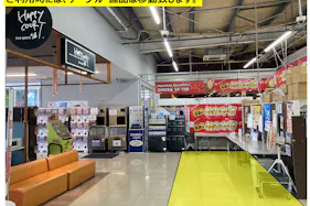 【メガセンタートライアルりんくうタウン店】★NEW★ 食物販やPR活動に最適な店内「レジアウト/イートイン横 スペース」