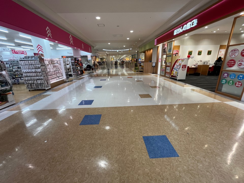 【イオンモール新居浜】2F催事スペースK（ダイソー・ほけんの窓口 間の通路） 募集タイプ