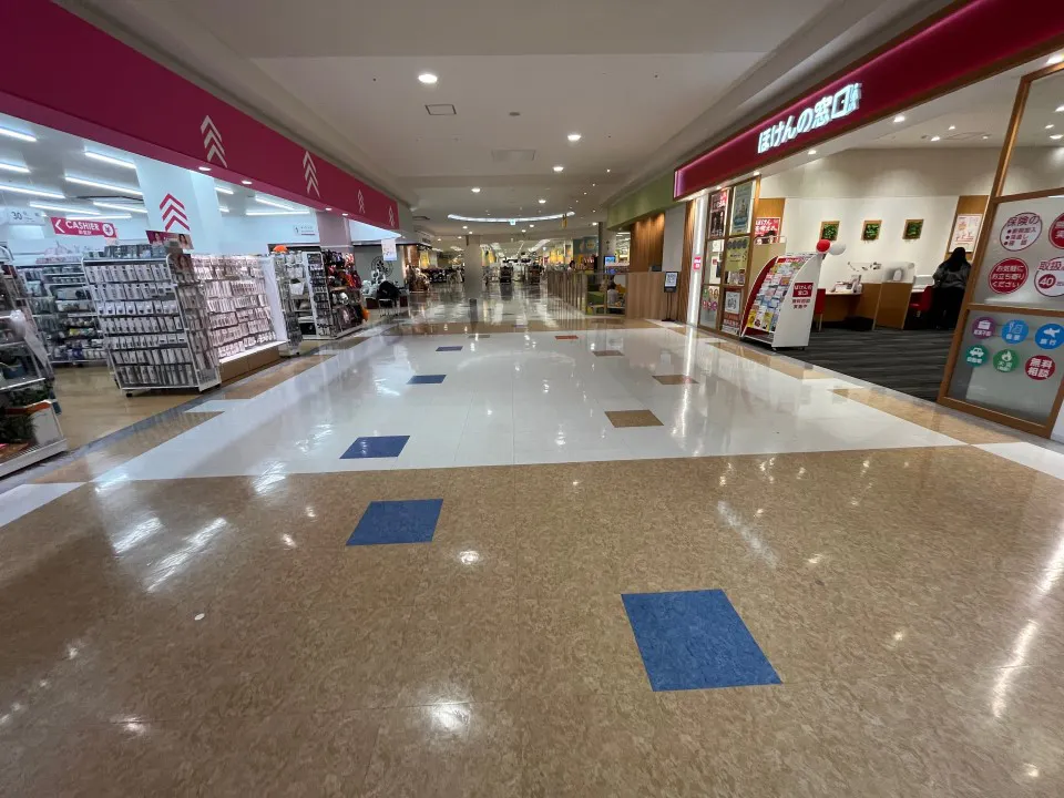 【イオンモール新居浜】2F催事スペースK（ダイソー・ほけんの窓口 間の通路） 募集タイプ