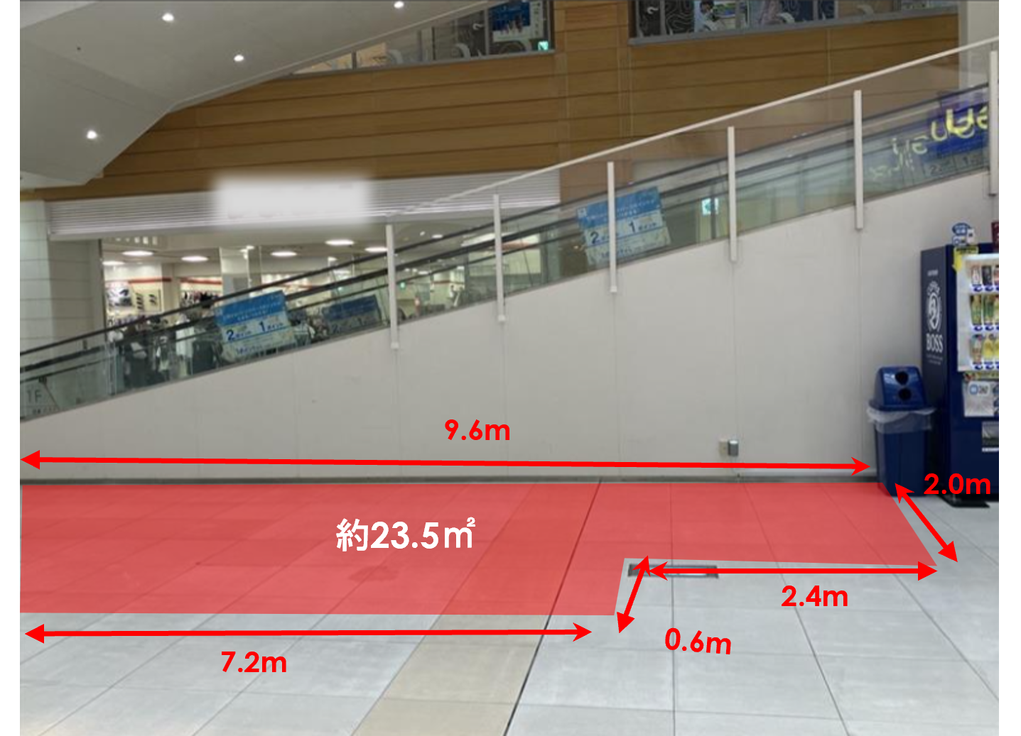 【ららぽーとTOKYO-BAY】North Gate 1F　トラベレーター前