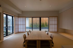【新宿三丁目駅3分】テレビ番組・雑誌の撮影やワークショップに最適な、日本庭園をモチーフとした和室と屋外テラスがあるイベントスペース