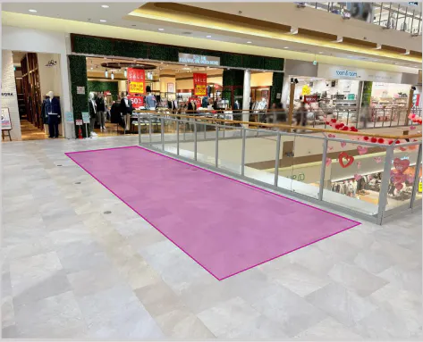 【イオンモール北戸田*】2F　セントラルブリッジAの画像