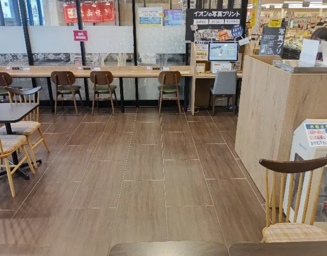 【イオンスーパーセンター紫波古館店】紫波カフェ 販促プロモーションや物販に最適なスーパー店内催事イベントスペース