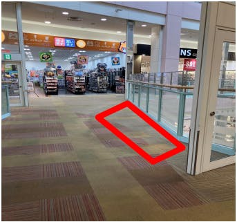 【イオンモール熱田】プロモーションイベントに最適な3F 南渡デッキ(ふるいち前)の催事イベントスペース