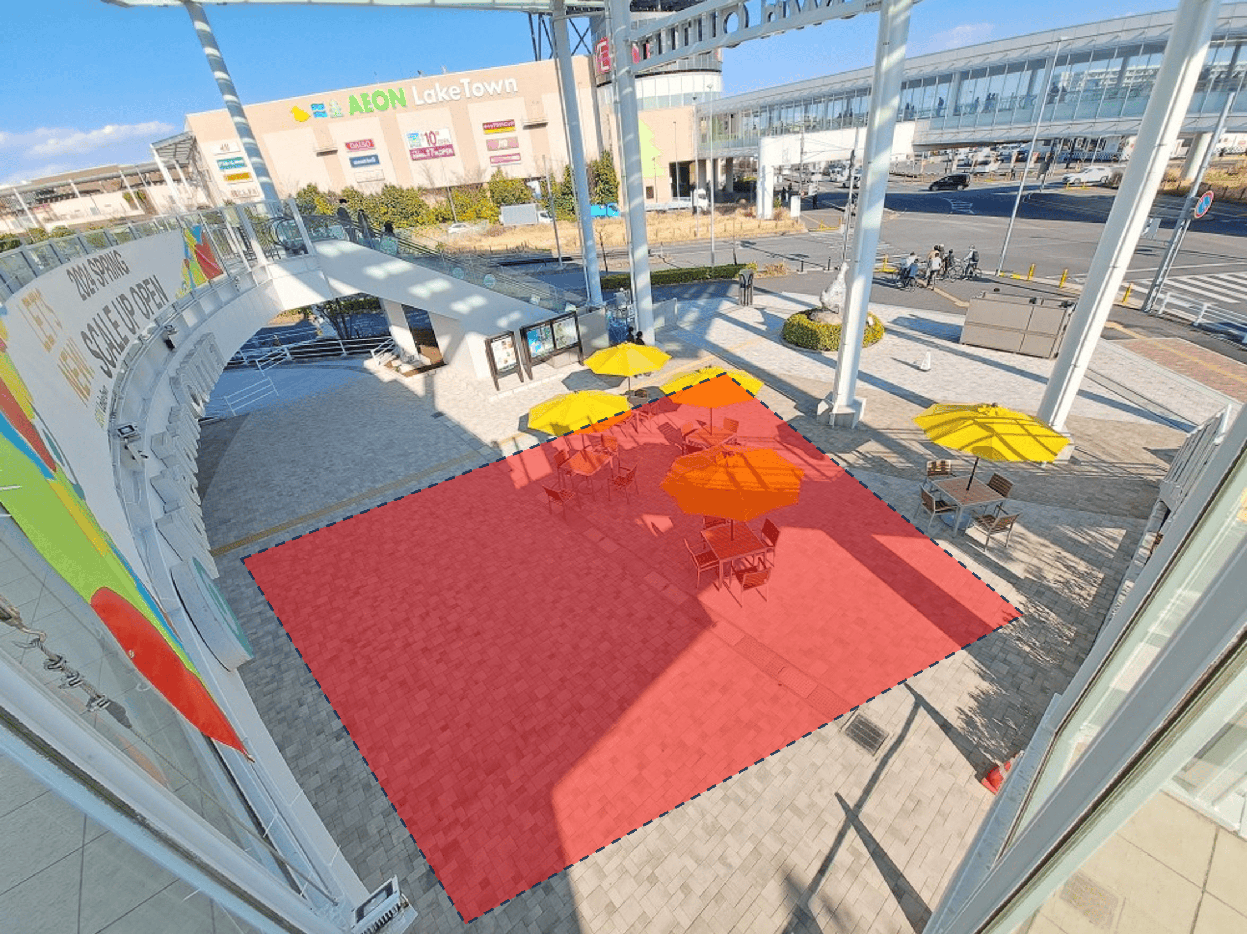 【イオンレイクタウンアウトレット】2nd Ave.1F（先端）の画像