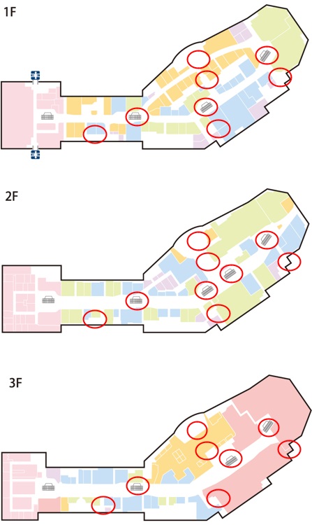 【イオンモール新利府】モール内広告　小型 デジタル サイネージ