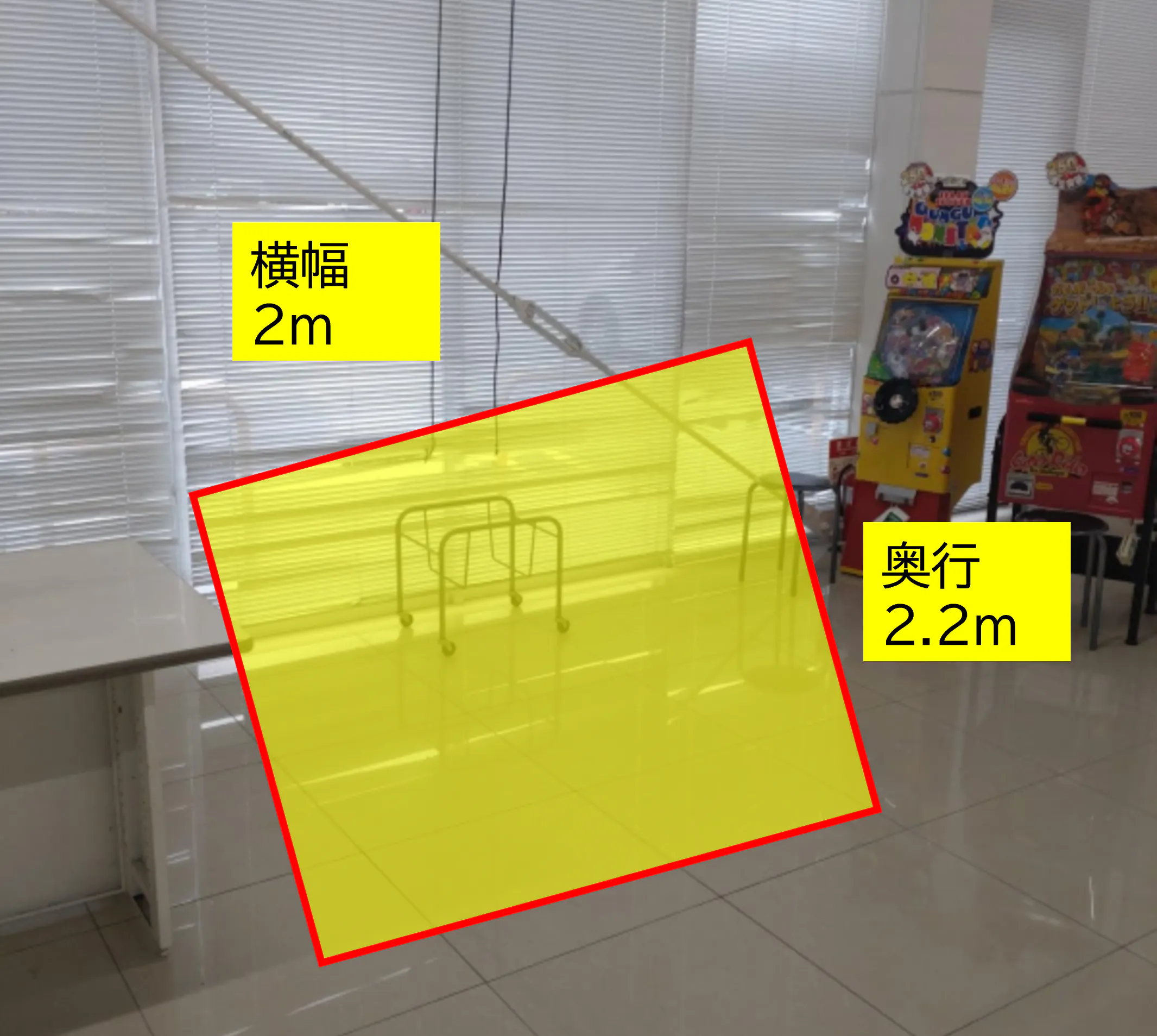 【スーパーセンタートライアル鞍手店】販促プロモ活動に最適な『レジ奥スペース』の画像