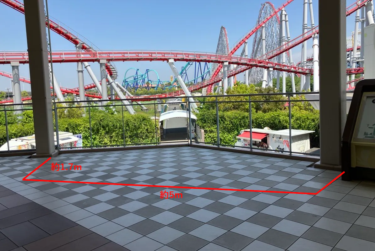 【三井アウトレットパーク ジャズドリーム長島】2階 5520区画前