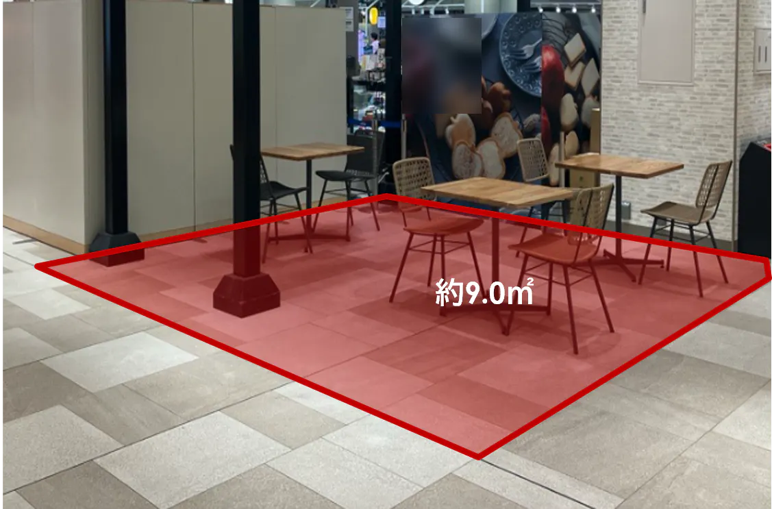 【ららぽーと福岡】1階 フォレストパークエントランス前