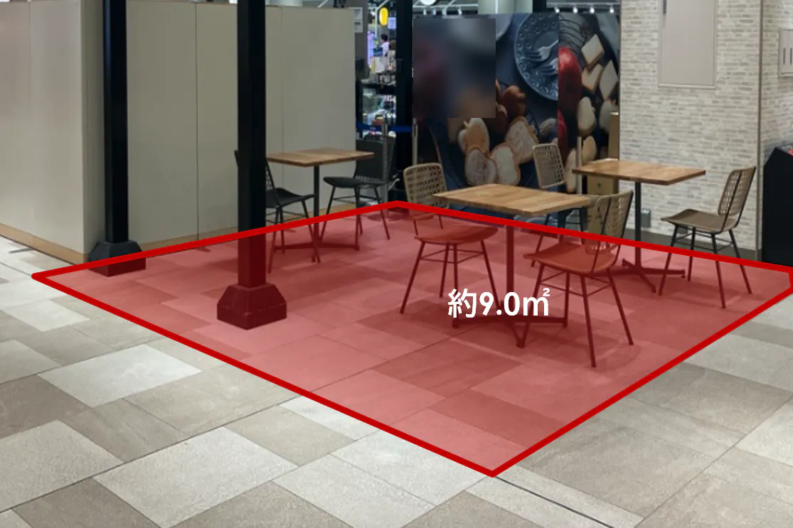 【ららぽーと福岡】1階 フォレストパークエントランス前