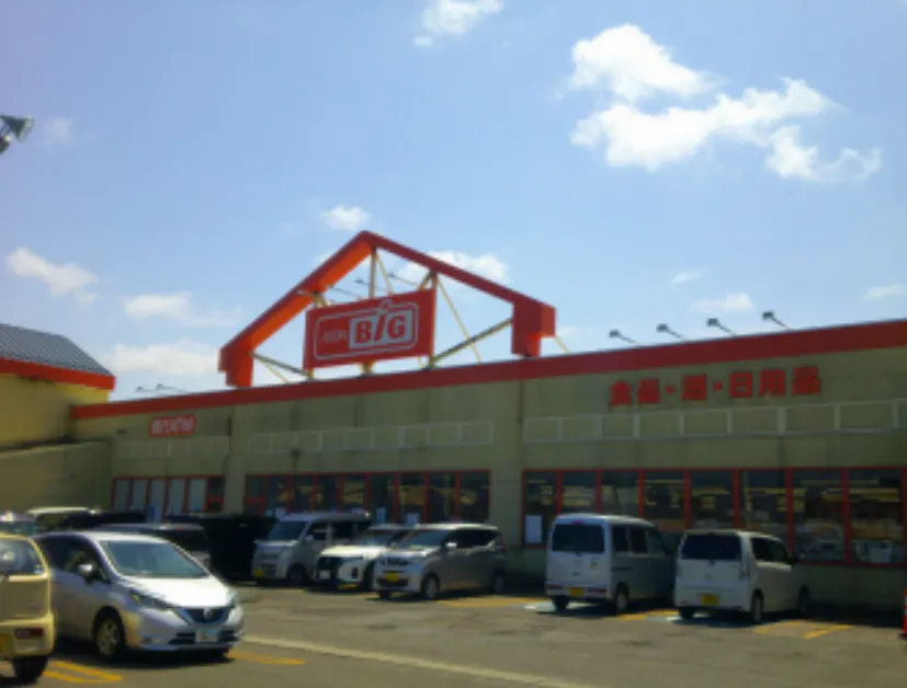 【ザ・ビッグ能代高塙店】店舗入口脇(中) 販促プロモーションに最適なスーパー店内催事イベントスペース