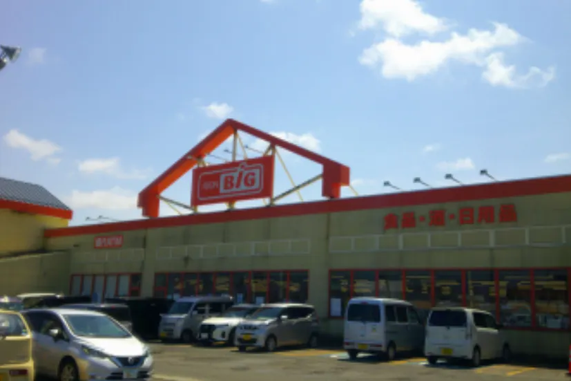 【ザ・ビッグ能代高塙店】店舗入口脇(中) 販促プロモーションに最適なスーパー店内催事イベントスペース