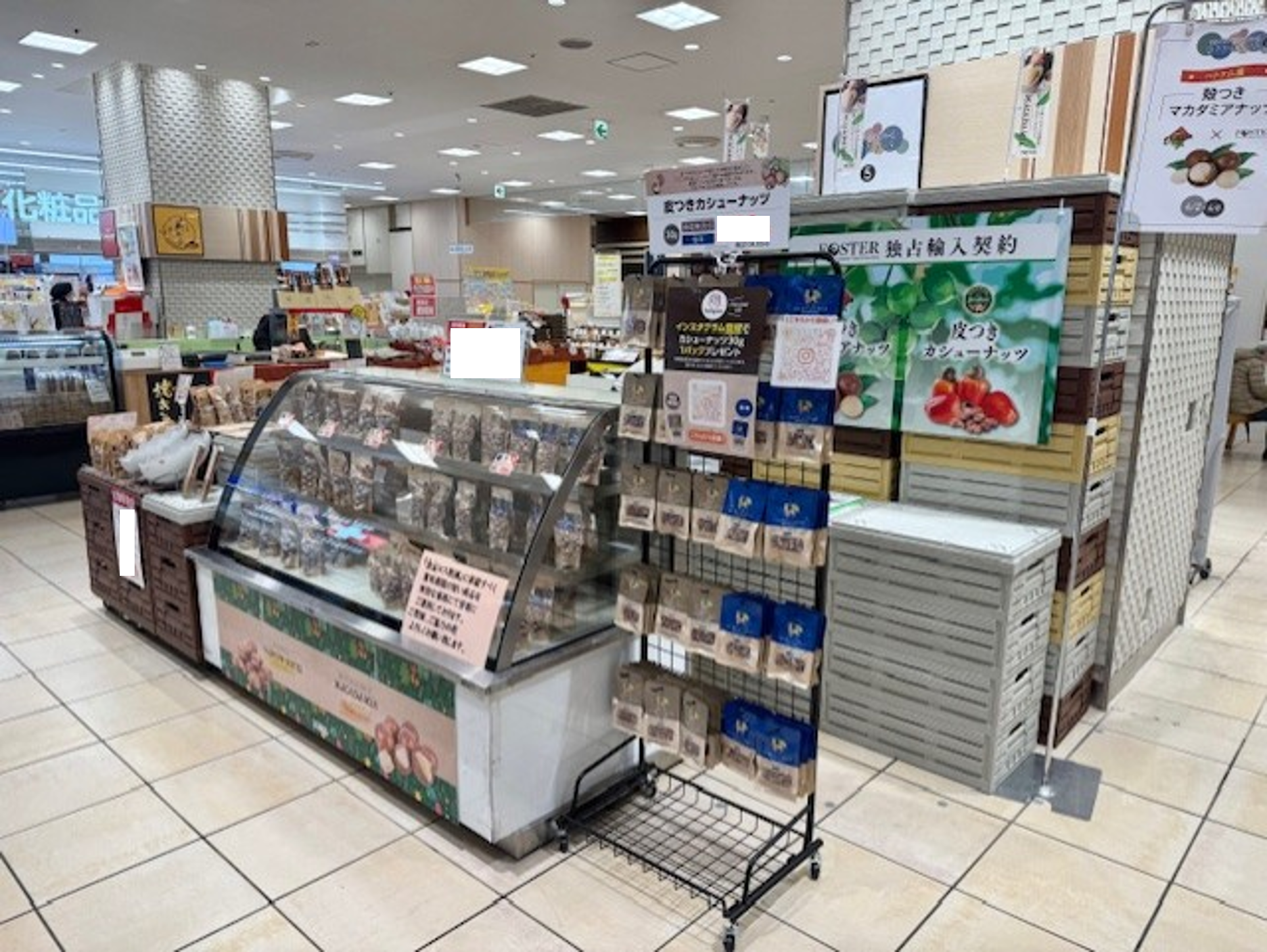 【マルイファミリー志木】1階　カレンダリウムF15【食・物販】店内入口正面の好立地　スイーツ・惣菜　食物販に最適なスペースです。