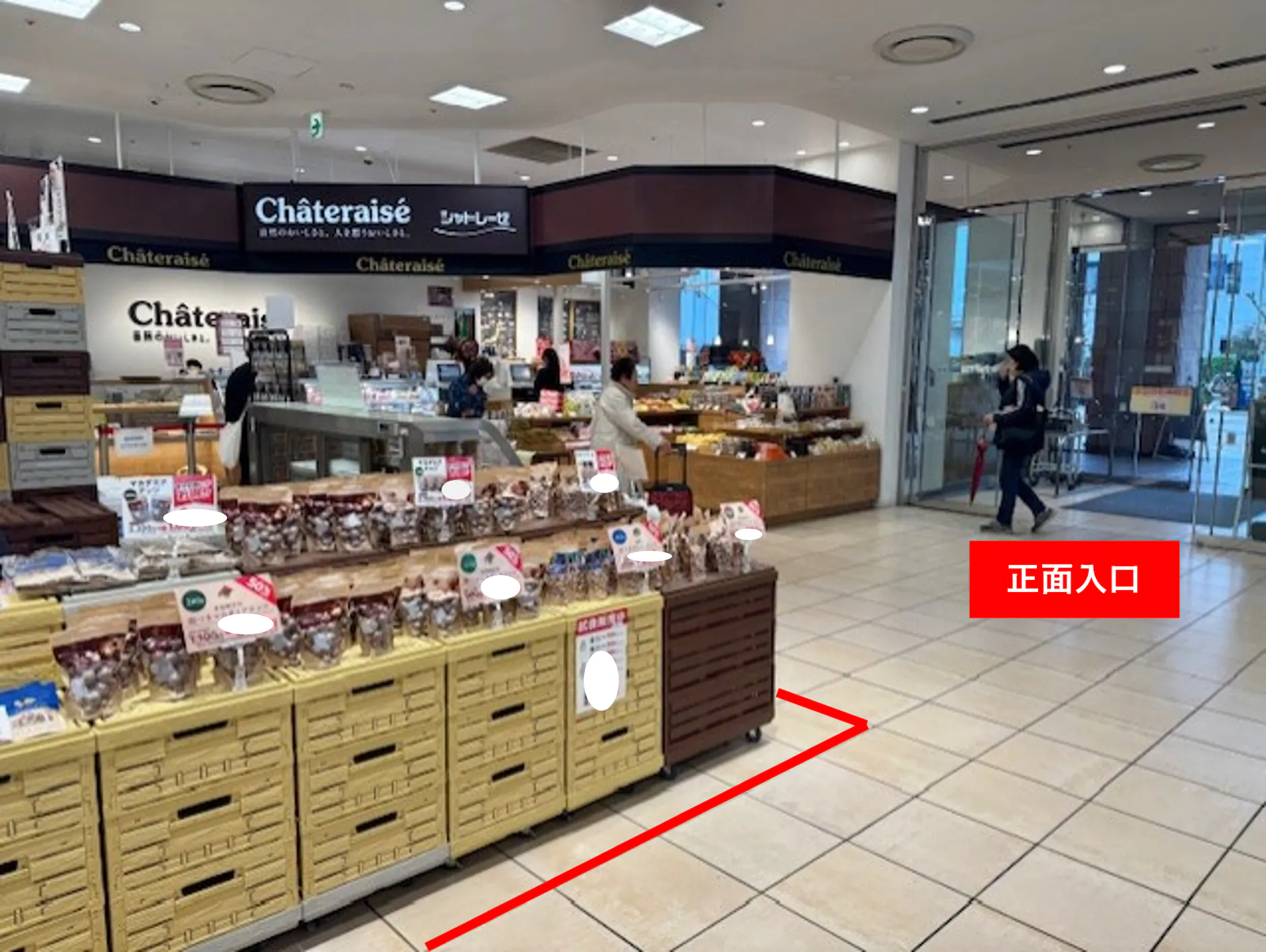 【マルイファミリー志木】1階 カレンダリウムF15【食・物販】店内入口正面の好立地 スイーツ・惣菜 食物販に最適なスペースです。