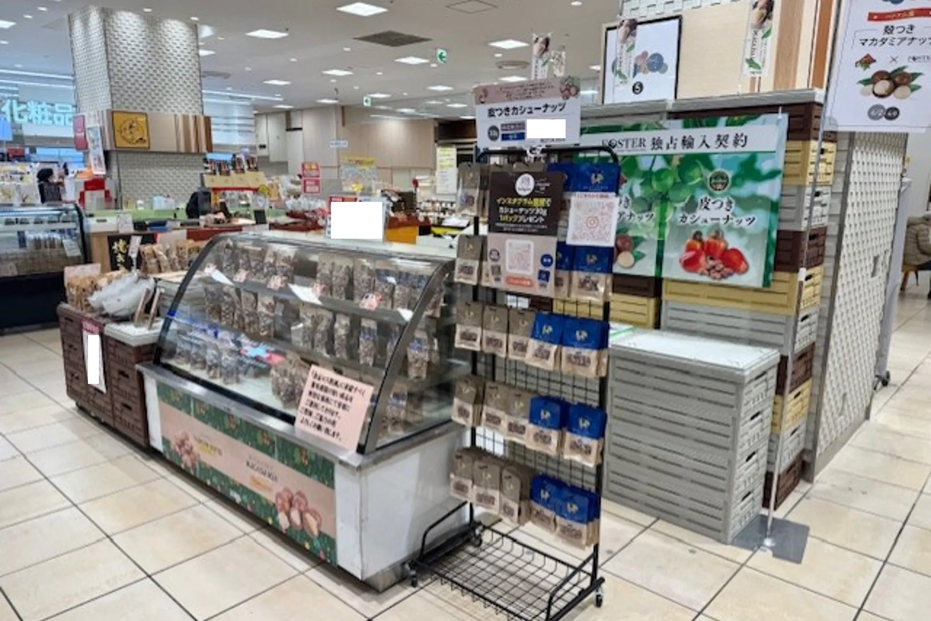 【マルイファミリー志木】1階 カレンダリウムF15【食・物販】店内入口正面の好立地 スイーツ・惣菜 食物販に最適なスペースです。