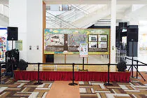 【イオンモール久御山】各種プロモーションや物販に最適な憩いの広場イベントスペース