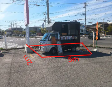 【マックスバリュ松島店】国道側駐車場（キッチンカー） キッチンカー出店に最適なスーパー店外催事イベントスペース