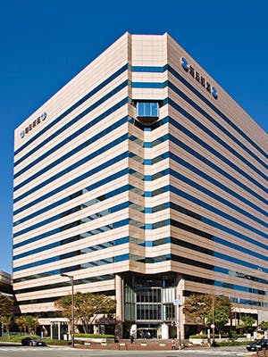 【毎日新聞ビル(大阪)】オフィスワーカー向けのポップアップストアやPRイベントに最適な大規模オフィスビル内のイベントスペース(中央)