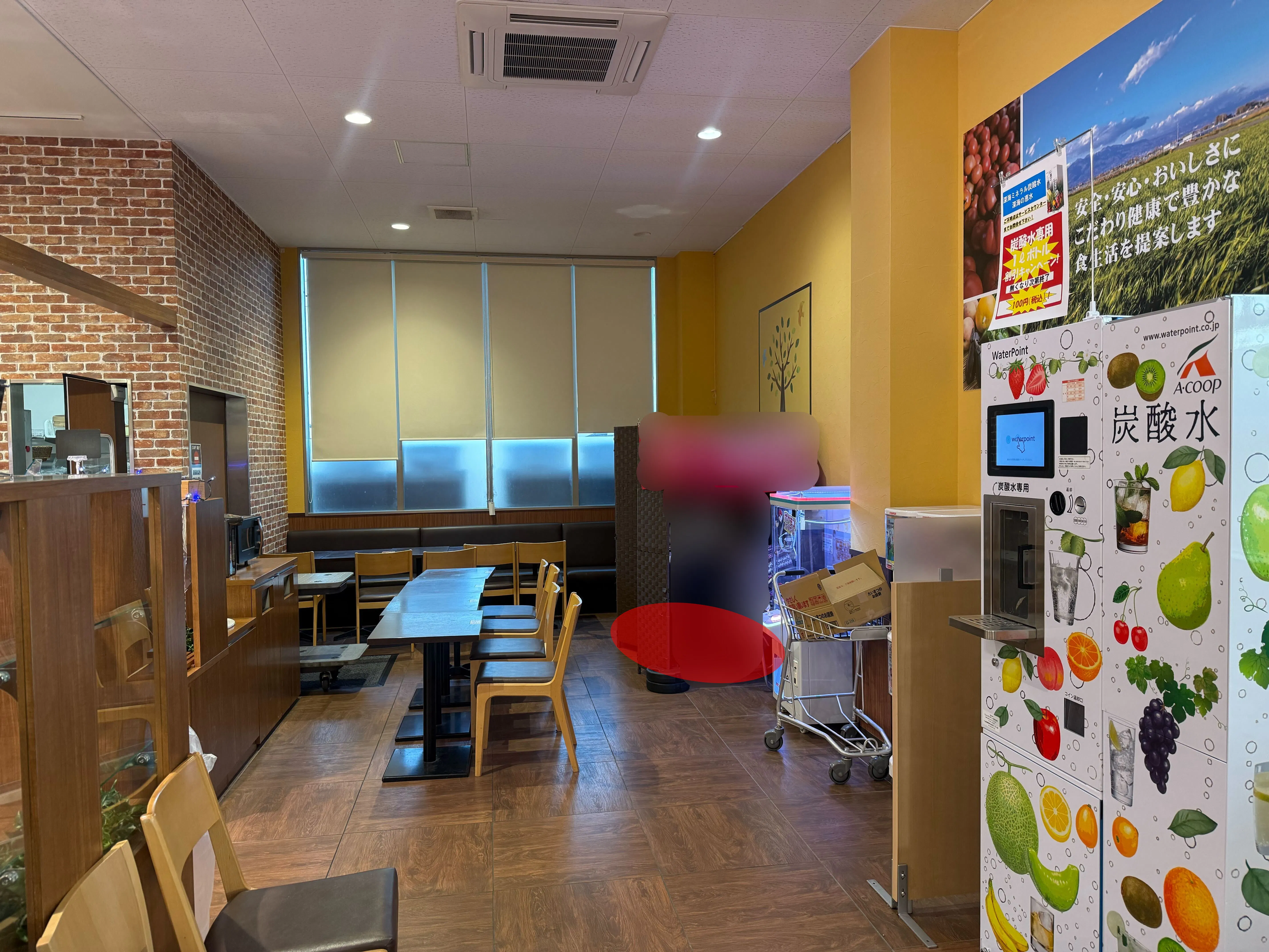 【JAファーマーズ高崎吉井店】プロモーションに最適な1Fイートイン内スペース
