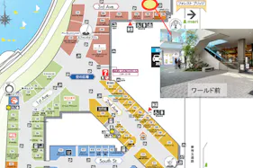 【イオンレイクタウンアウトレット】3rd Ave.1F(ワールド アウトレット前)