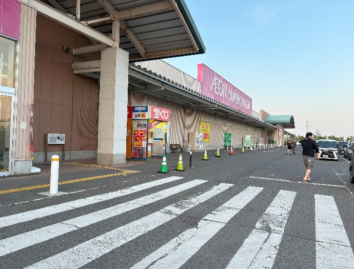 【イオンスーパーセンター加美店】駐車場 販促プロモーションや物販に最適なスーパー店外催事イベントスペース