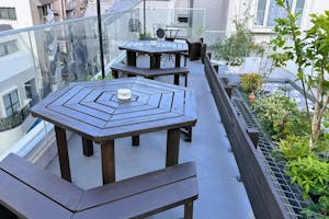 【外苑前駅6分】展示会や受注販売会に最適なテラスも使用できるレンタルスペース