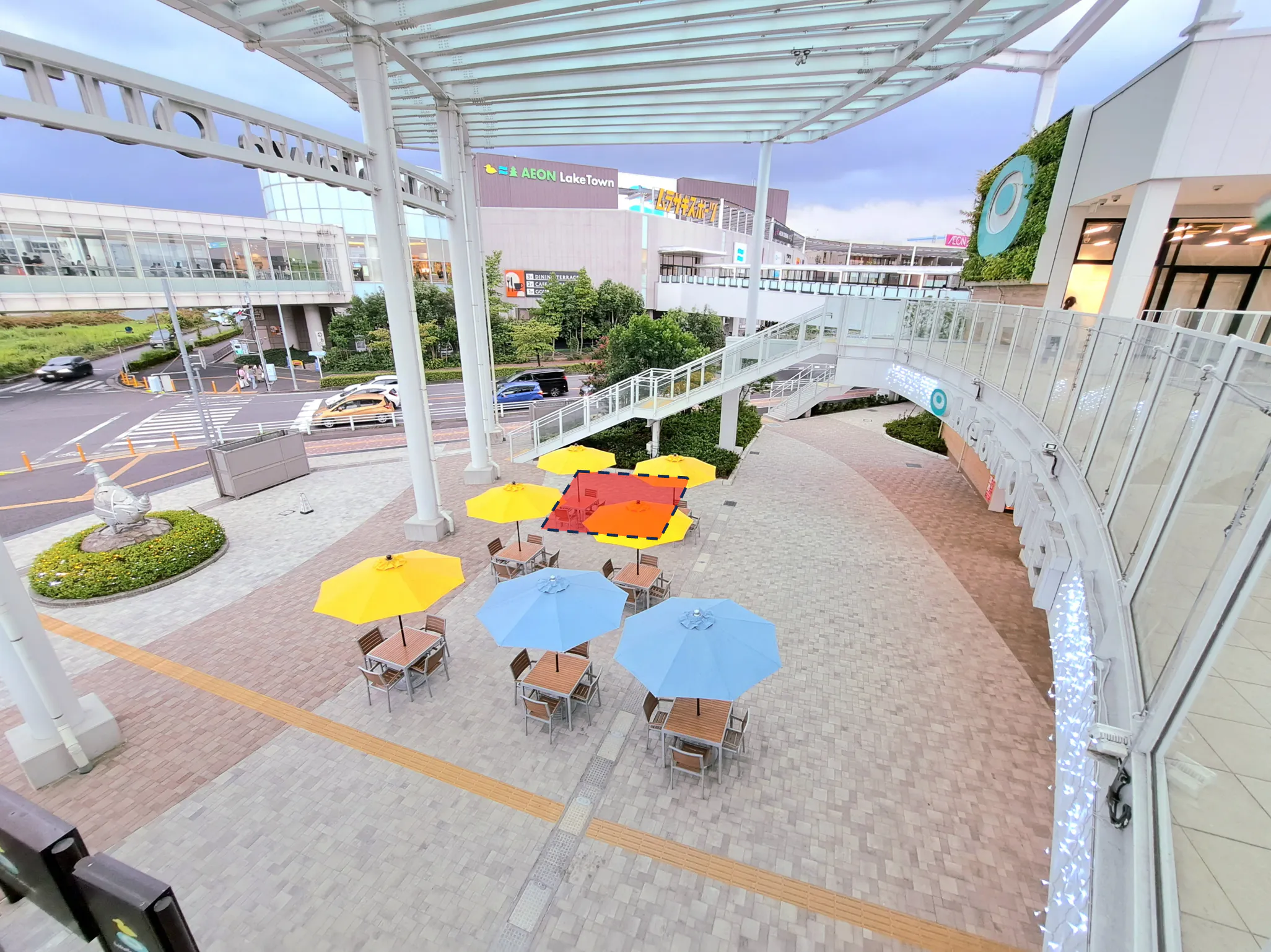 【イオンレイクタウンアウトレット】2nd Ave.1F（先端）①の画像