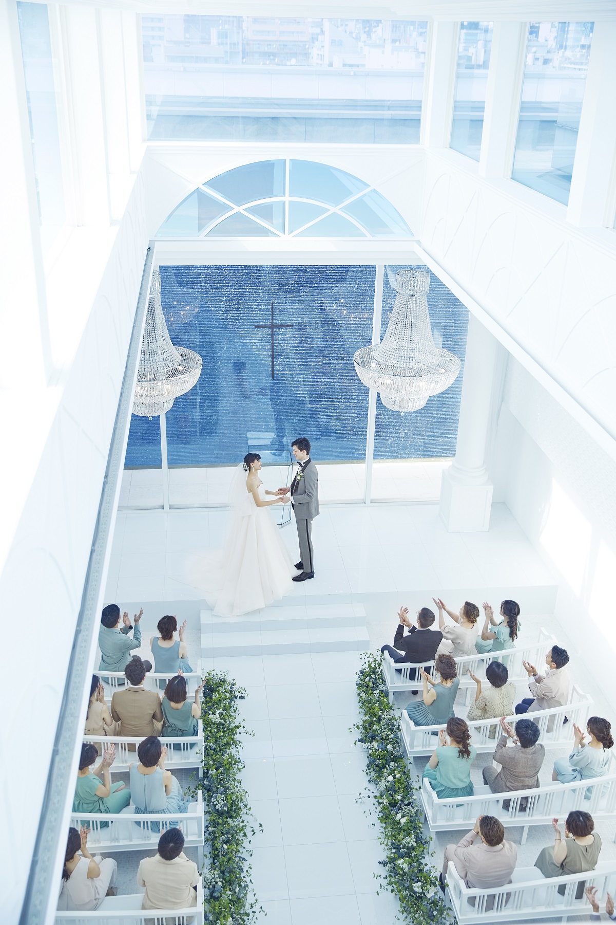 洗練されたチャペルのイベントスペースです