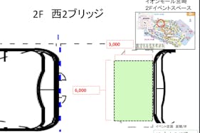 【イオンモール宮崎】西Cブリッジ(イング前西側)