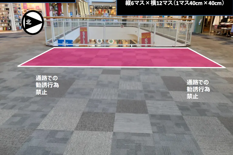 【イオンモール宮崎】西Cブリッジ(イング前西側)の画像3