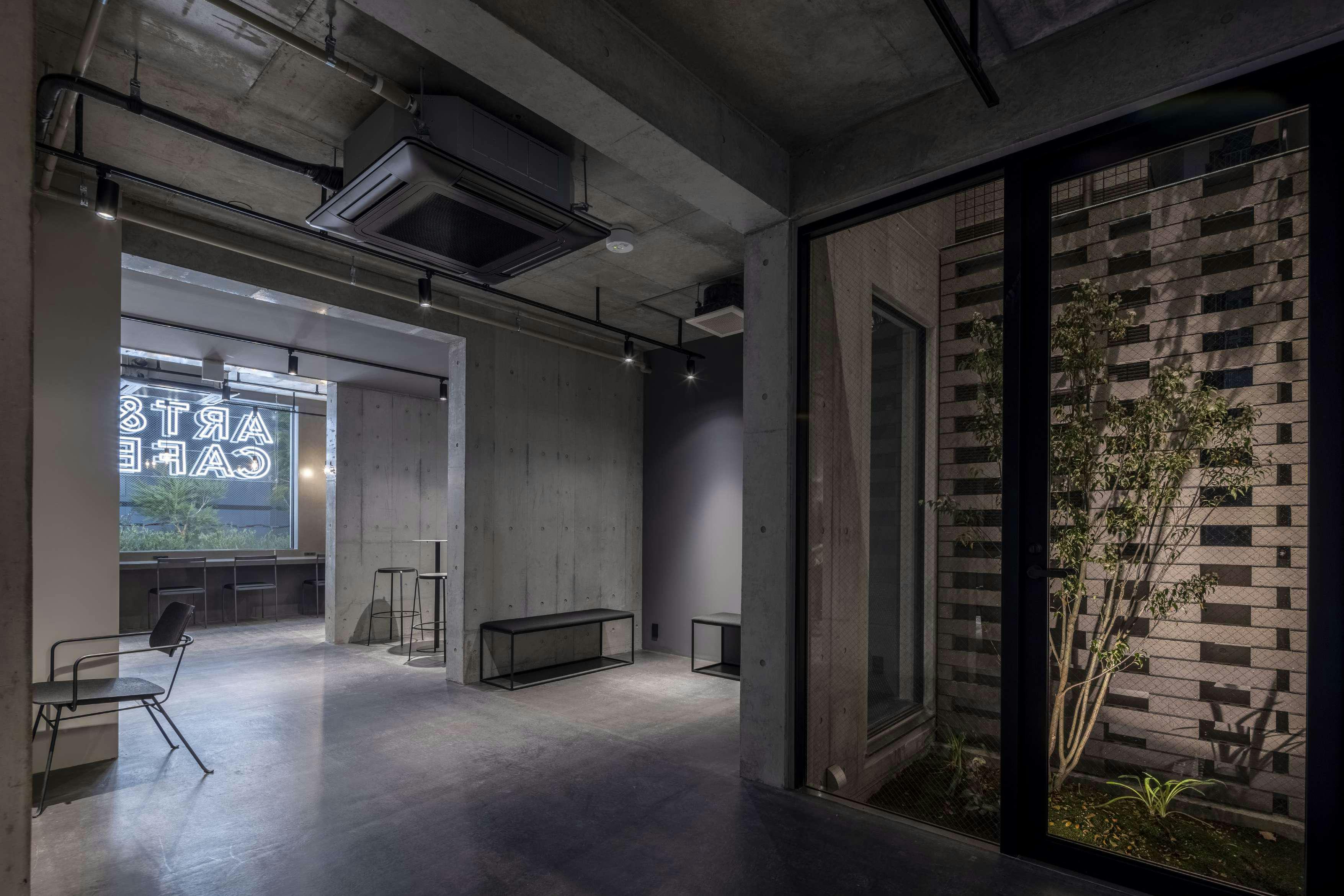 【築地駅4分】個展やグループ展等のアートギャラリー用途に最適なデザイナーズホテルのギャラリースペース