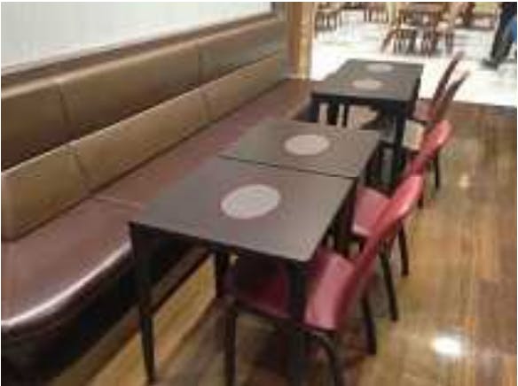 【イオンモール天童】モール内広告 フードコートの画像