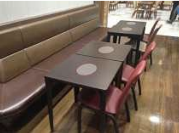 【イオンモール天童】モール内広告 フードコート