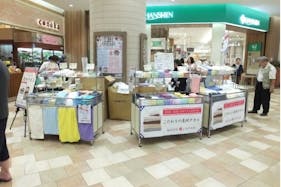 【あまがさきキューズモール】「②1F conoka前」プロモーションやポップアップストアに最適な、1階出入口付近の注目度の高いイベントスペース