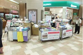 【あまがさきキューズモール】「②1F conoka前」プロモーションやポップアップストアに最適な、1階出入口付近の注目度の高いイベントスペース