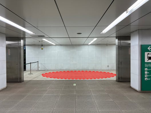 【横浜市営地下鉄グリーンライン中山駅】各種プロモーションやサンプリングに最適な改札外コンコース横のイベントスペース