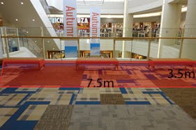 【イオンモール神戸北】3F さざんかブリッジ(島村楽器前)※ベンチ有