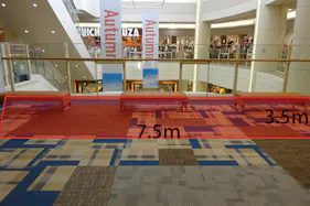 【イオンモール神戸北】3F さざんかブリッジ(島村楽器前)※ベンチ有