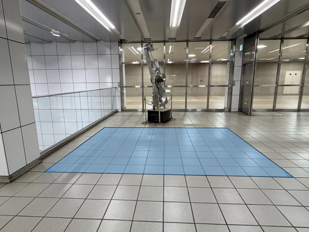 【横浜市営地下鉄ブルーライン湘南台駅|割引キャンペーン実施中】各種プロモーションや物販、食物販のポップアップストアに最適な改札内モニュメント横のイベントスペース
