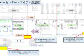 【スーパーセンタートライアル鹿沼店】食物販の出店や 販促プロモーションが可能な『A・屋外催事スペース』