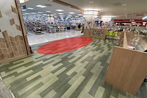 【あびこショッピングプラザ】食物販に適した地域密着型の商業施設内1Fのフードコート内イベントスペース(あびプラキッチン)